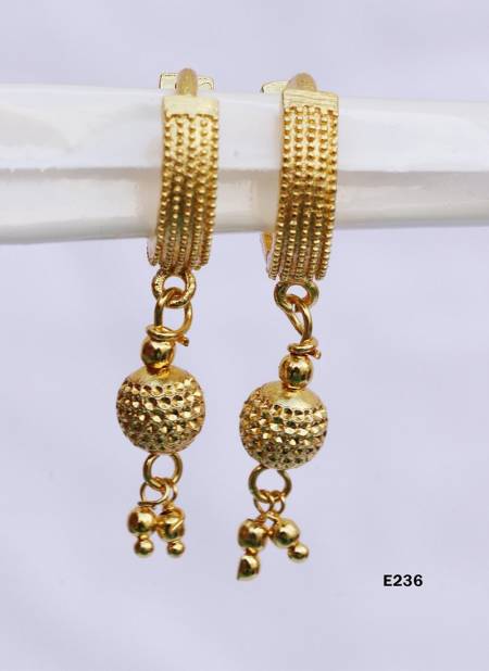 New Exclusive Wear Golden Earrings Collection E236